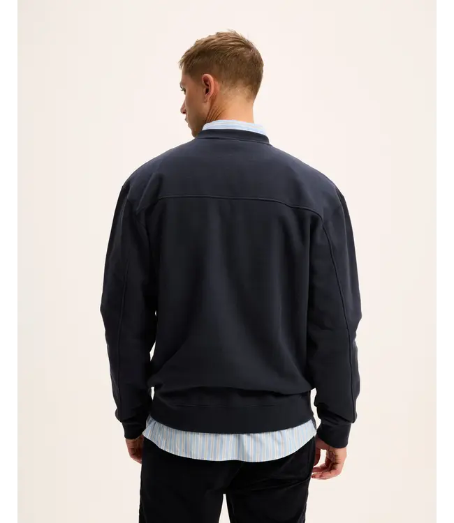 The GoodPeople Logan Sweater Navy