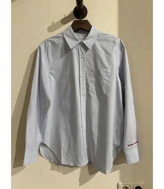 Samsøe Samsøe Salova Pocket Shirt Rugby Blue Str.