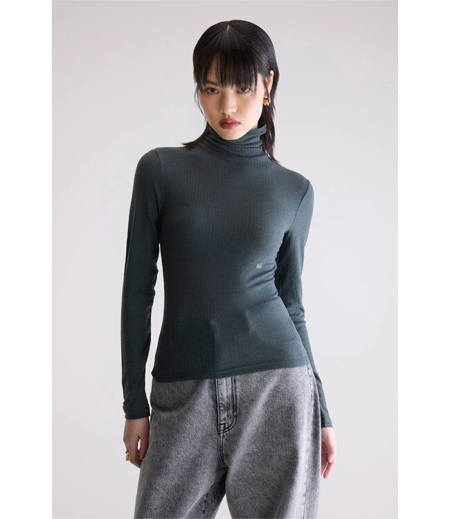 Bellerose Vina Longsleeve Rib Acier