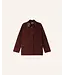 Sessùn Catskill Jacket Leather Collar Mahogany