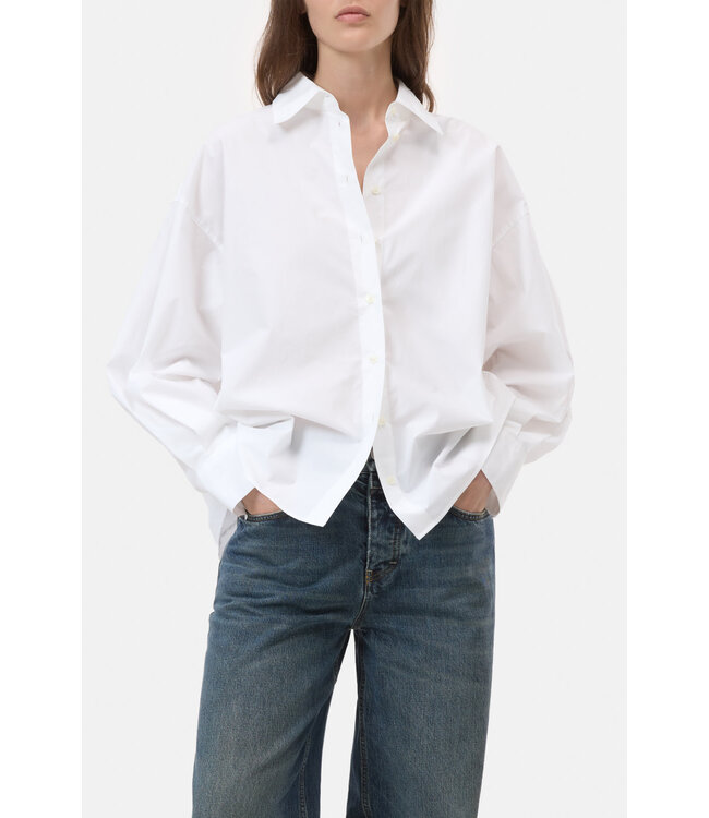 Closed Cape Shirt White 200