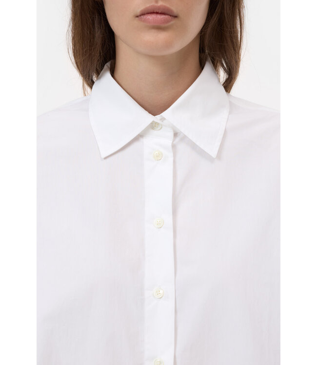 Closed Cape Shirt White 200