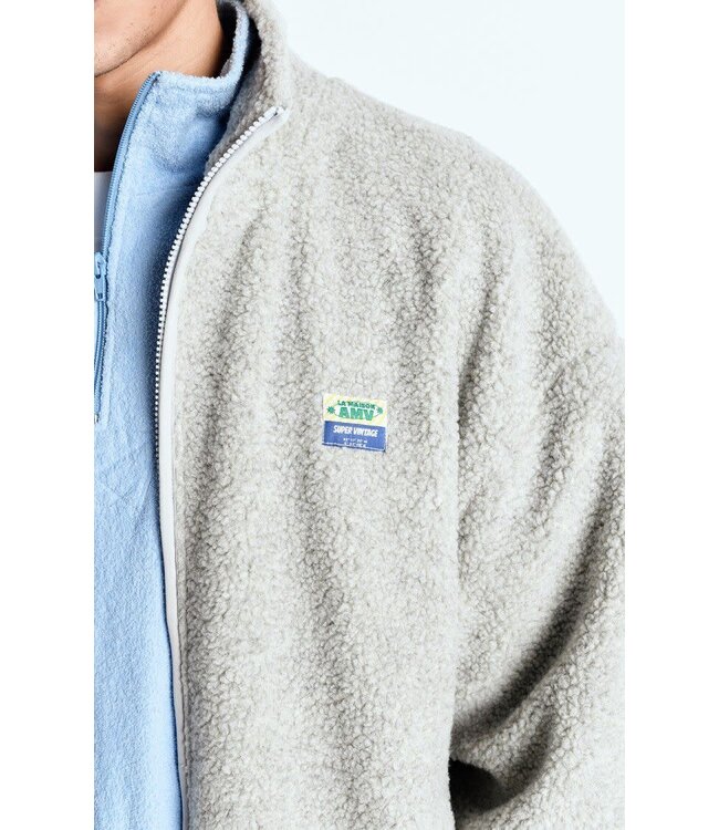 American Vintage Hoktown Jacket Zip Polaine Chine