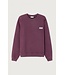 American Vintage Plizzy sweater acajou vintage mahogany