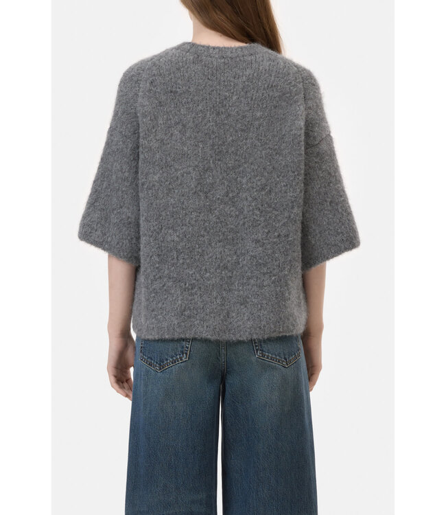 Closed Crew Short Sleeve Grey