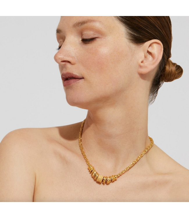 Gas Bijoux Copy of Torsade earring gold