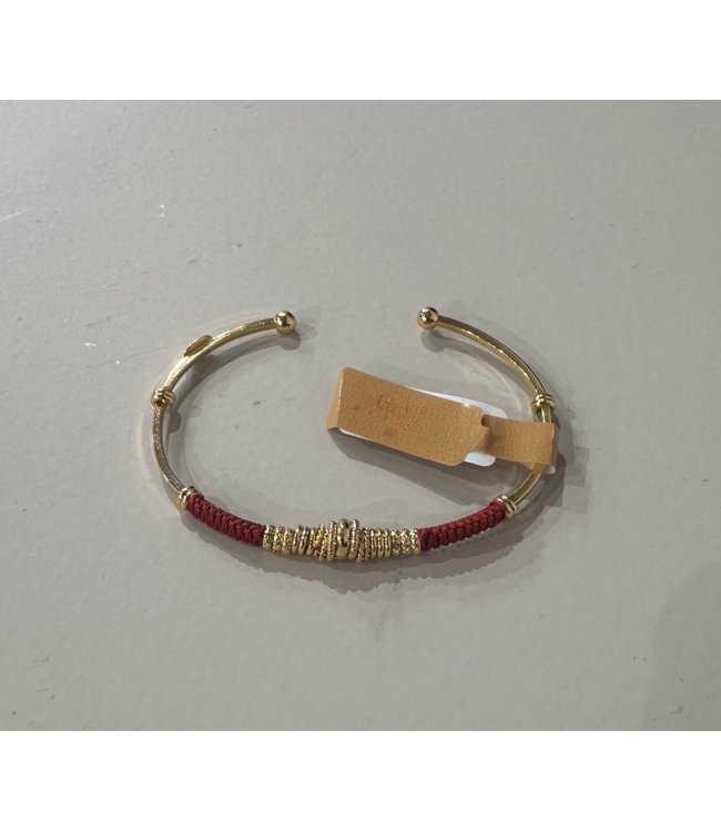 Gas Bijoux Zizani Bracelet Red Gold
