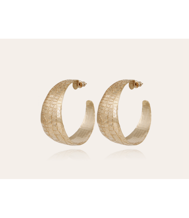 Gas Bijoux Wild Earings Gold