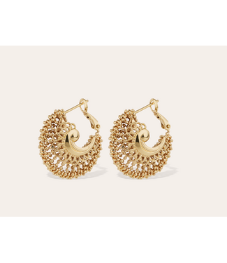 Gas Bijoux Izzia Earring Small Gold