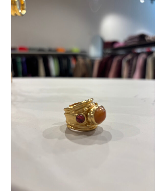 Gas Bijoux Copy of Wild gold large bracelet