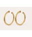 Gas Bijoux Atik Hoop Earrings Gold