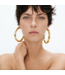 Gas Bijoux Atik Hoop Earrings Gold