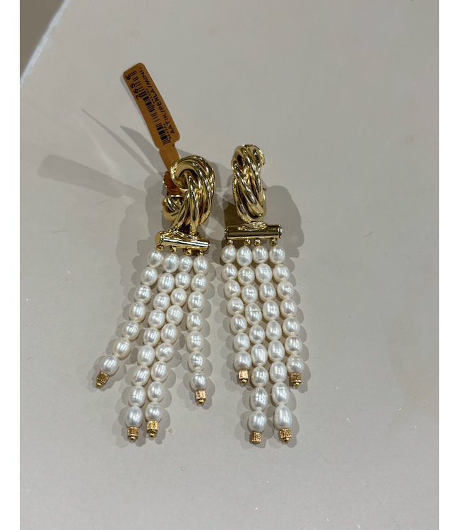 Gas Bijoux Atik Perla Earrings Gold