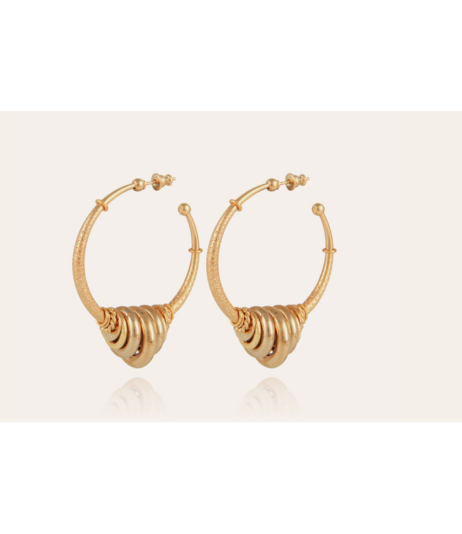Gas Bijoux Creole Maranza Earring Gold