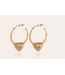 Gas Bijoux Creole Maranza Earring Gold