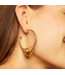 Gas Bijoux Creole Maranza Earring Gold
