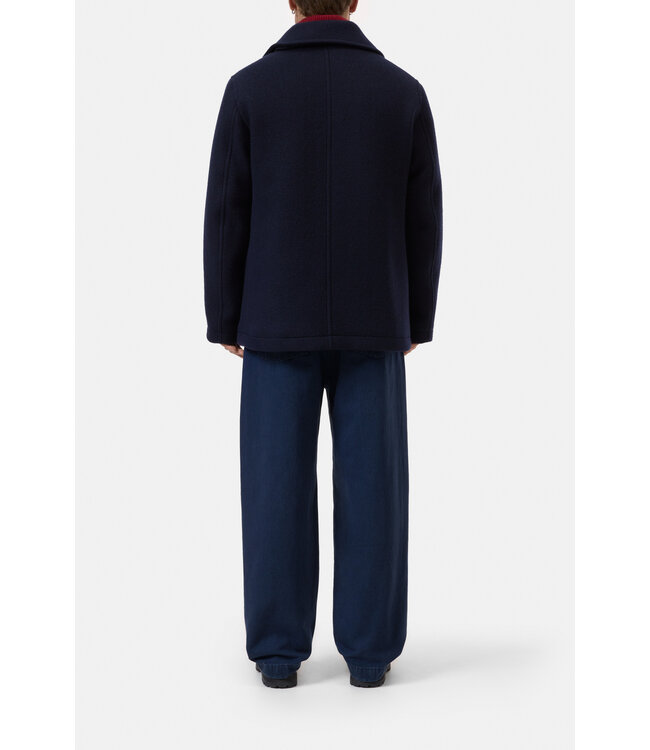 Closed Pea Coat Navy