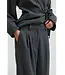 Second Female Milea Trousers Dark Grey Melange