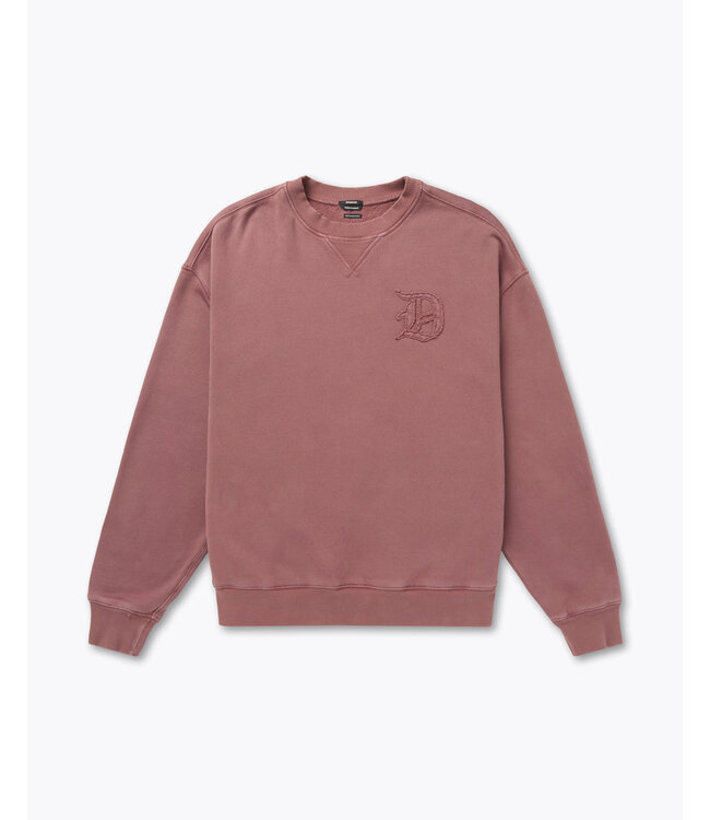 Denham Uni Crewneck wcs Washed Red