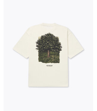 Denham Royal oak tee coconut white