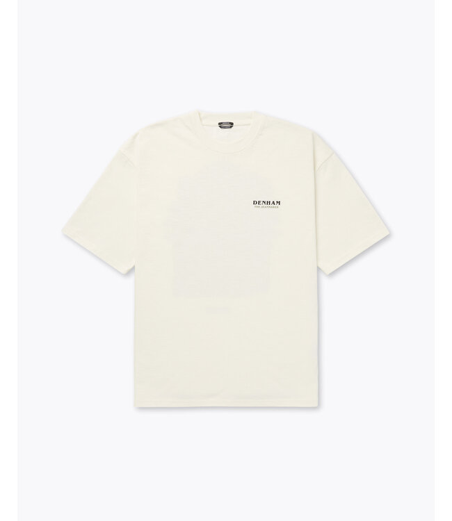 Denham Royal oak tee coconut white
