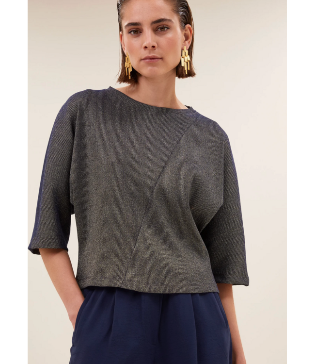 By Bar Kae sparkle top Gold