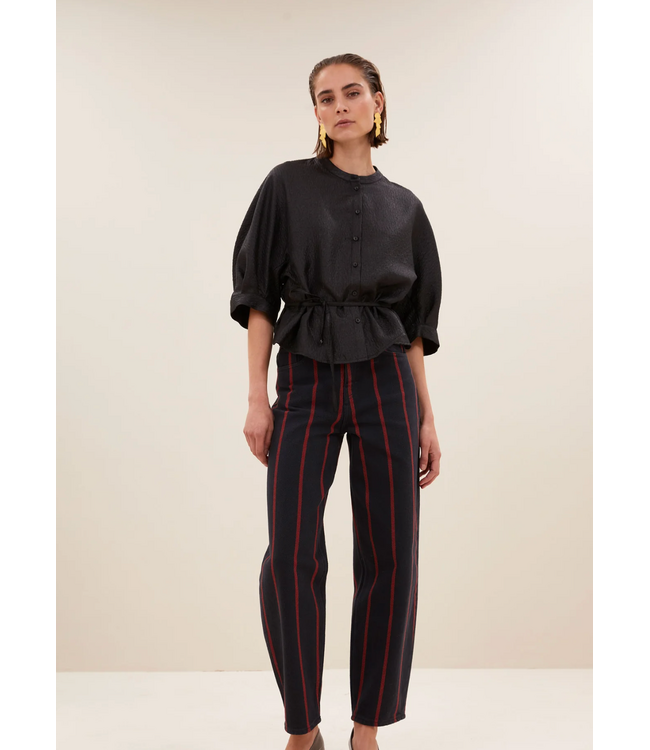 By Bar Christi bubble blouse black