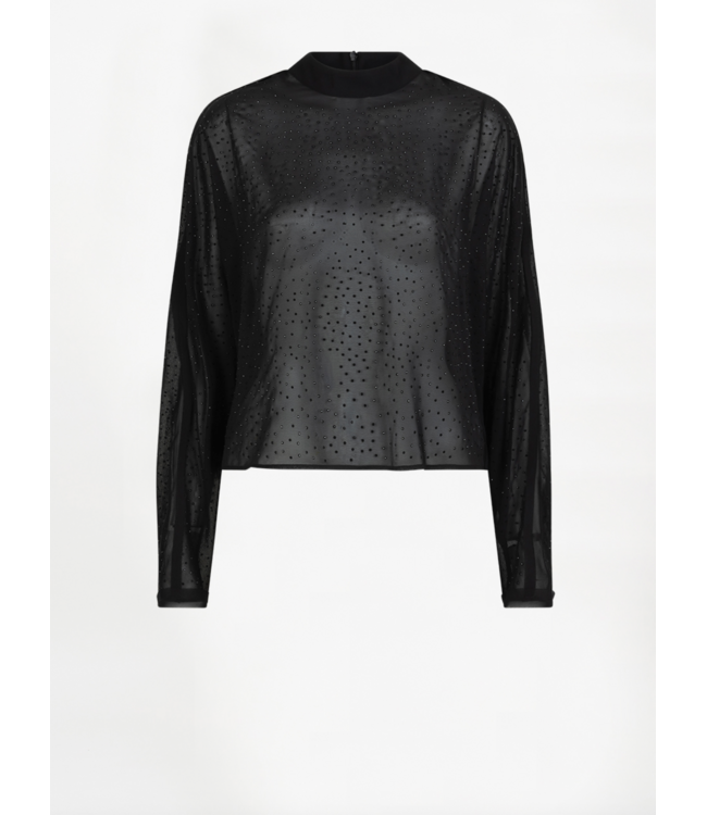 Dante 6 Biacco rhinestone top