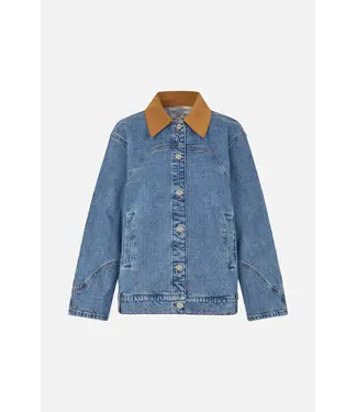 Baum und Pferdgarten Bayson Jacket Denim Suede Mix