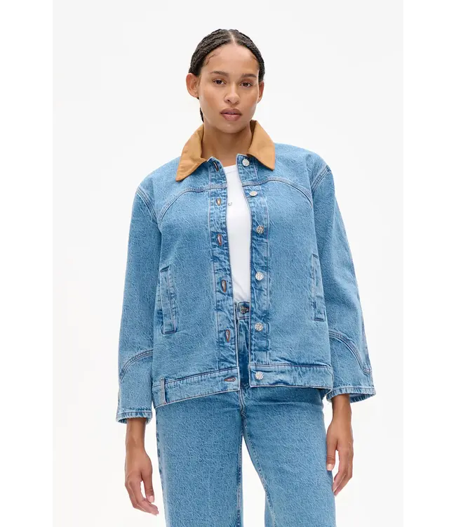 Baum und Pferdgarten Bayson Jacket Denim Suede Mix