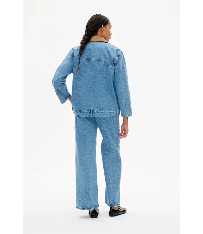 Baum und Pferdgarten Bayson Jacket Denim Suede Mix