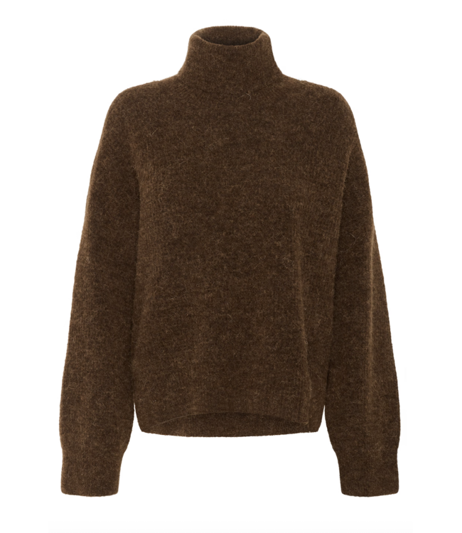 Gestuz Alpha rollneck Buff Melange