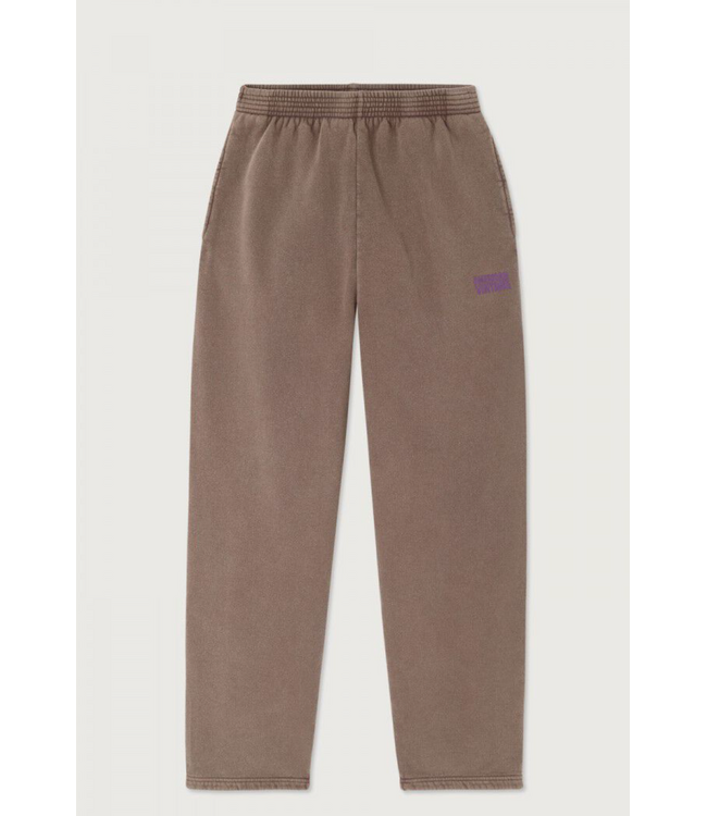 American Vintage Plizzy Jogging Chestnut