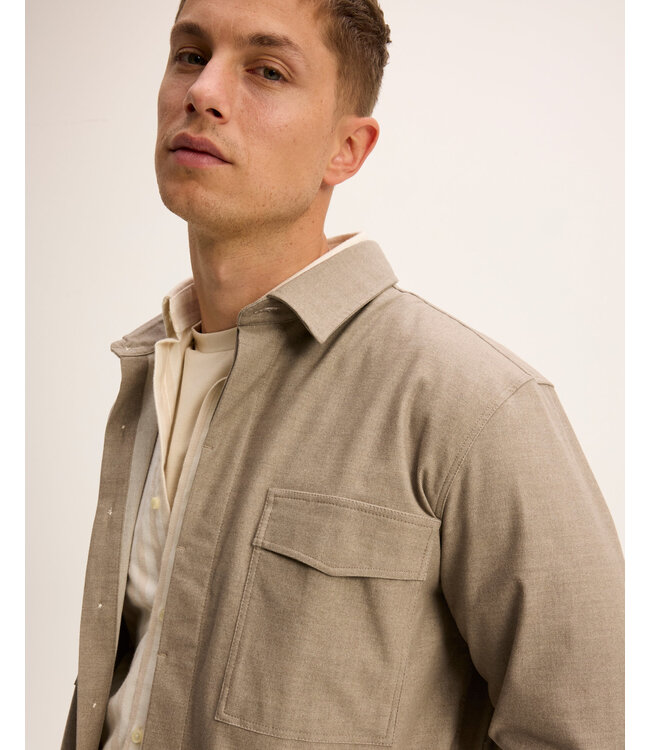 The GoodPeople Jonas Cardigan Beige Melange