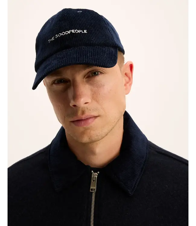 The GoodPeople Cap Cord Navy
