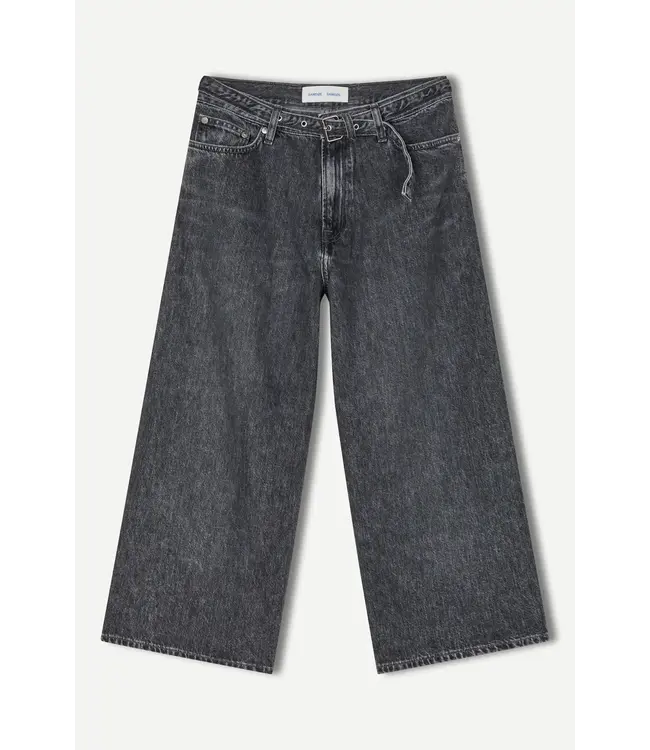 Samsøe Samsøe Saharper Culotte Belt Grey Cloud