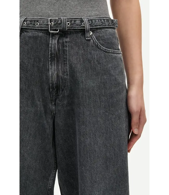 Samsøe Samsøe Saharper Culotte Belt Grey Cloud