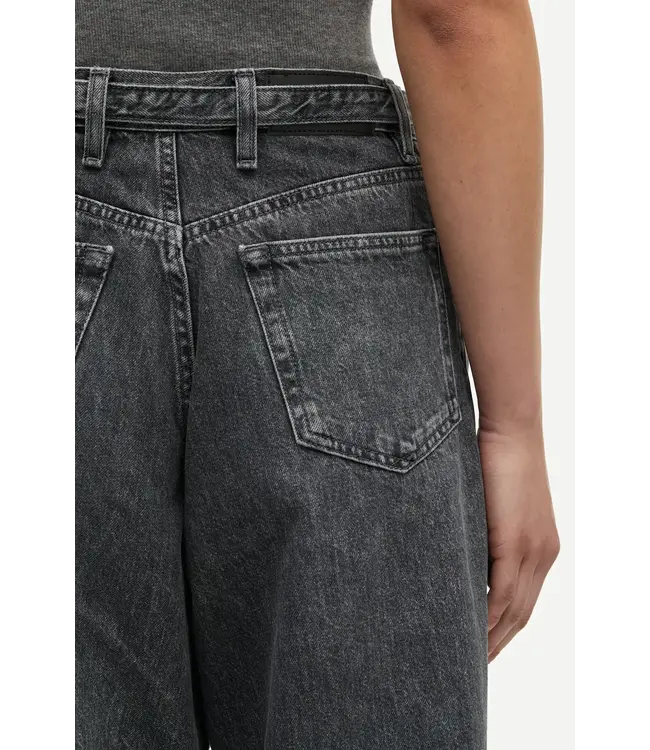 Samsøe Samsøe Saharper Culotte Belt Grey Cloud