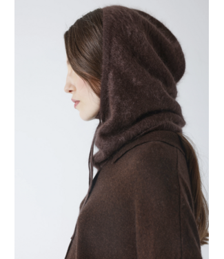 Absolut Cashmere Amada brownie Balaclava fluffy cashmere