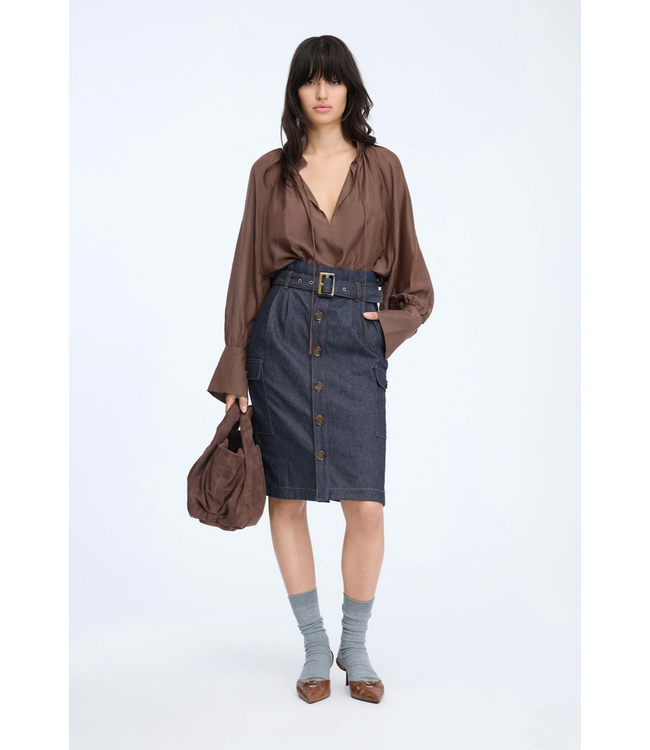 Munthe Roseberger Blouse Mocca