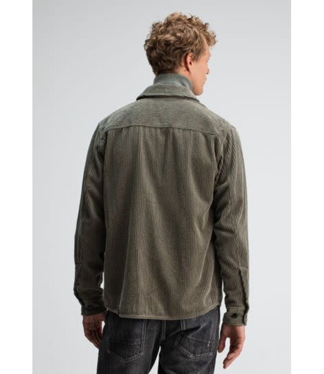 Butcher of Blue Colby cord over shirt mocha brown