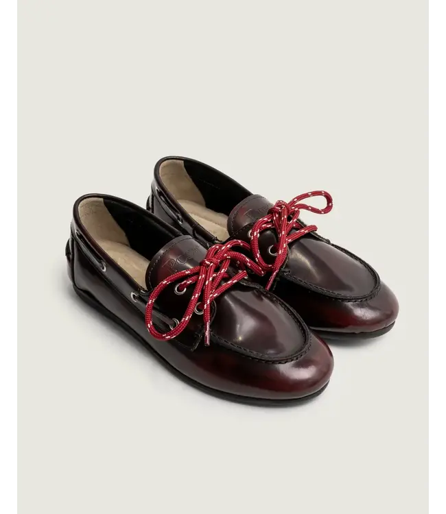 Posa Laces Burgundy O/S