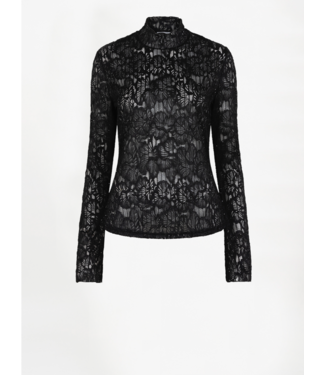 Dante 6 Dunja Lace Sparkle Top Raven