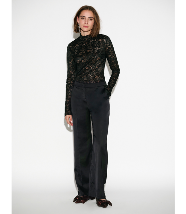 Dante 6 Dunja Lace Sparkle Top Raven