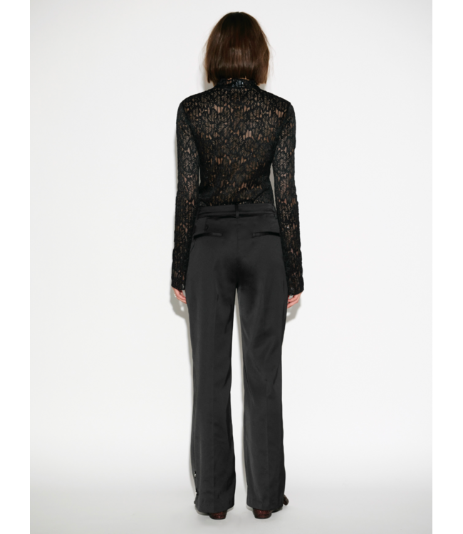 Dante 6 Dunja Lace Sparkle Top Raven