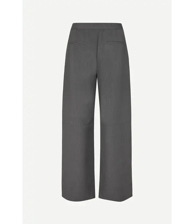Samsøe Samsøe Saroko Trousers Dark Grey Melange