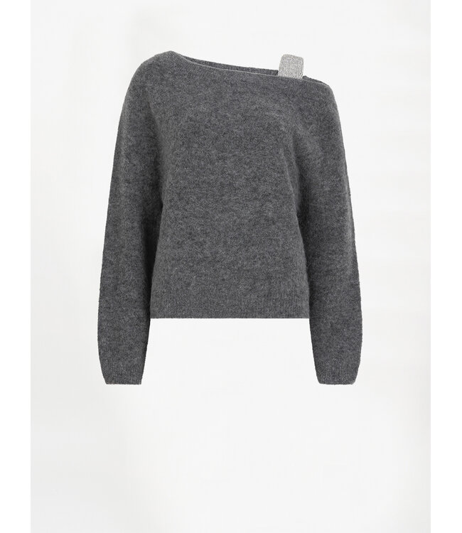 Dante 6 Yonka Glam Sweater Dark Heather Grey