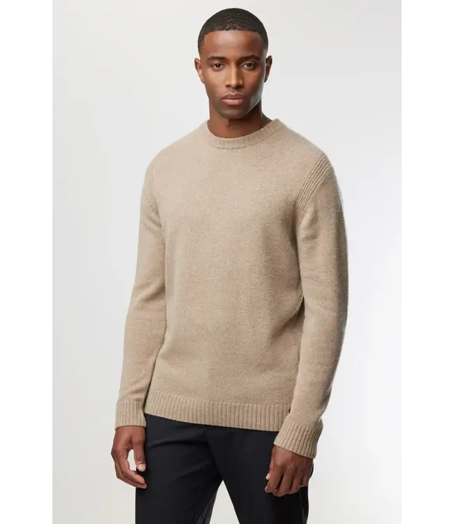 Genti textured crewneck  Knit 042 Brown