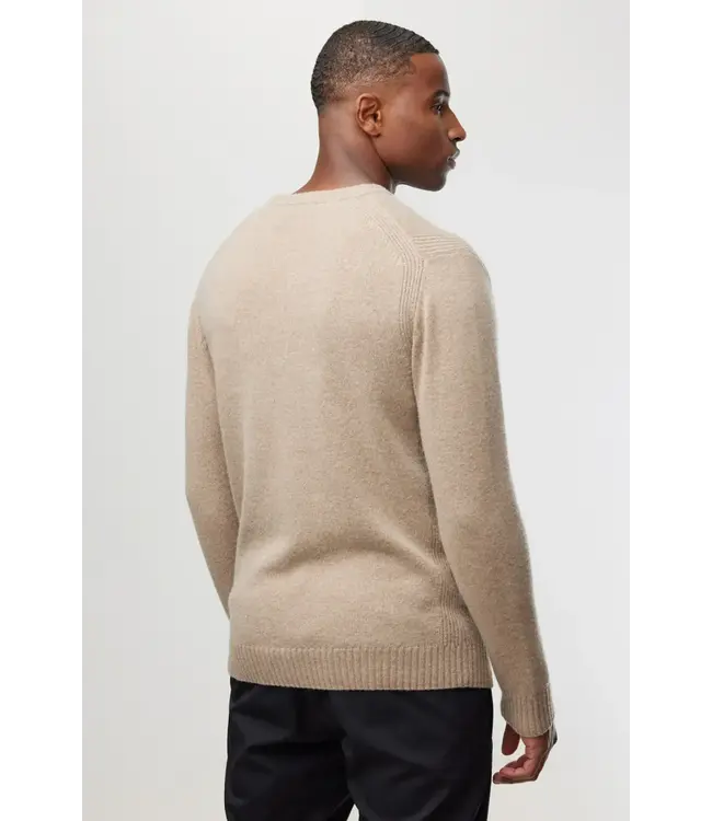 Genti textured crewneck  Knit 042 Brown