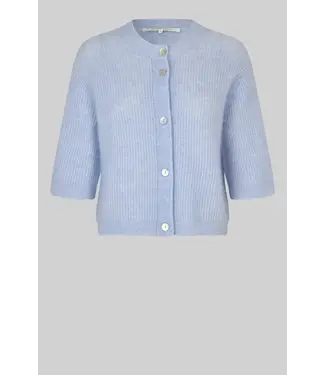 Second Female Andrea Knit Cardigan Brunnera Blue